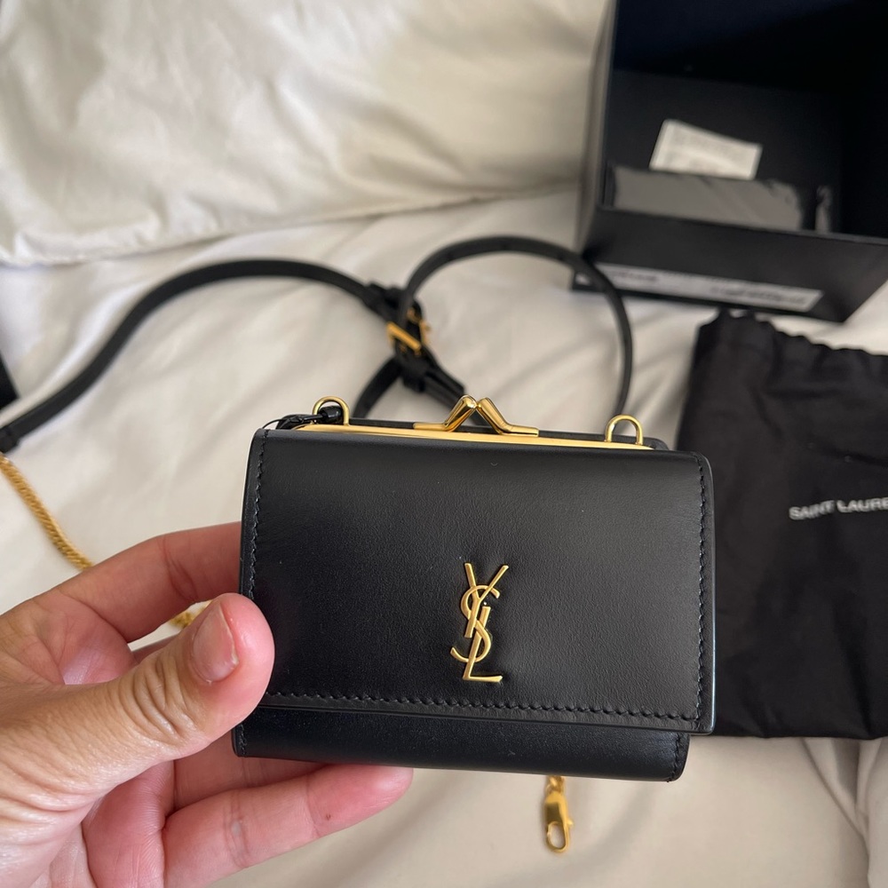 saint laurent calfskin belt bag